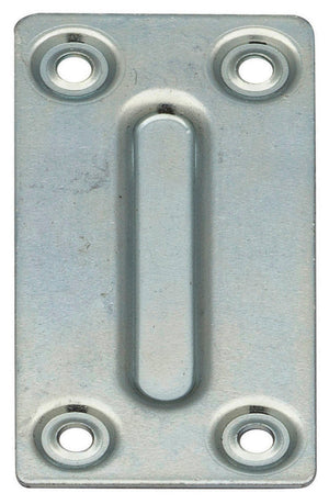 piastrina rettangolare zincata 35x70 mm cod:ferx.16700