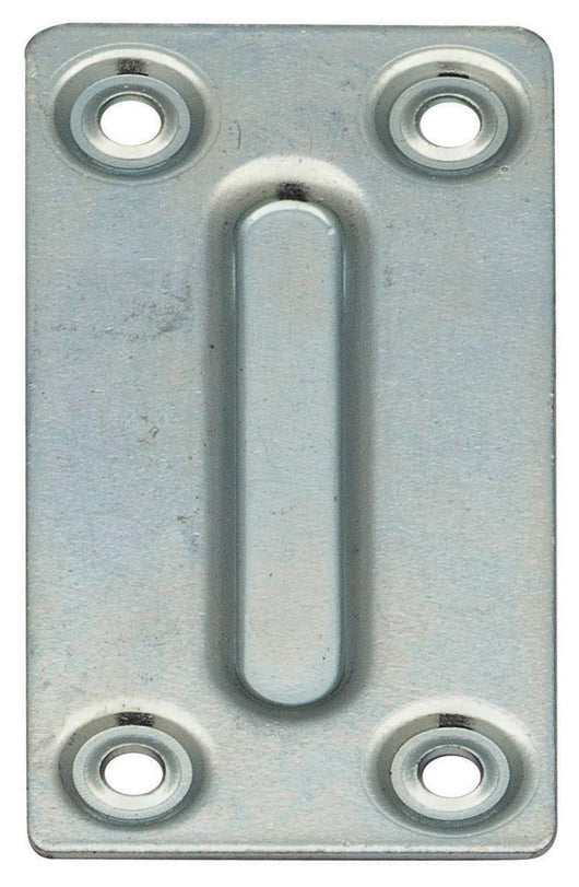 piastrina rettangolare zincata 35x70 mm cod:ferx.16700