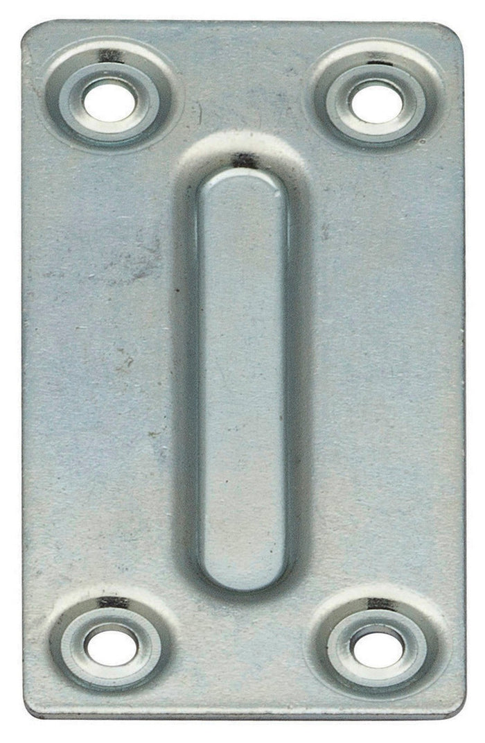 piastrina rettangolare zincata 35x70 mm cod:ferx.16700