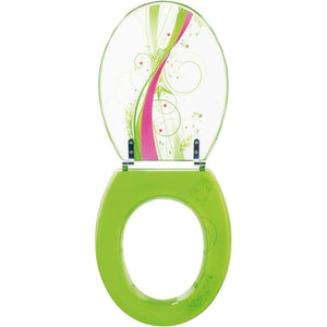 Wirquin 20717968 - sedile wc trendy line, motivi decorativi astr