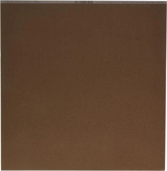 Carta da base 12x12 pollici - 10 stuzzicadenti bianchi - Imballo marrone