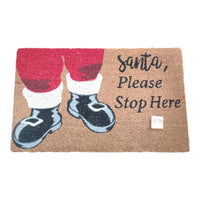 Zerbino Natalizio in Cocco 45x75 cm – Tema Festivo Antiscivolo