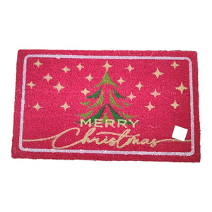 Zerbino Natalizio in Cocco 45x75 cm – Tema Festivo Antiscivolo