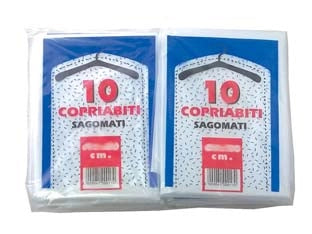 SACCO COPRIABITO SAGOMATO PZ.10- - cm.65x130 gr.390 - 10 pezzi CP
