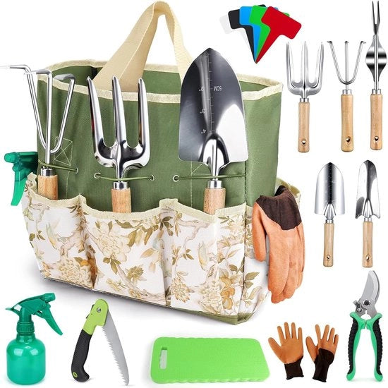 Set di attrezzature per giardinaggio - 12 pezzi - Regali per gli appassionati di giardinaggio