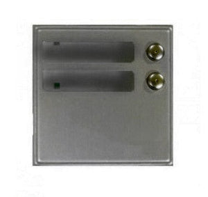 Urmet 1145/12 - Modulo con 2 pulsanti di chiamata.