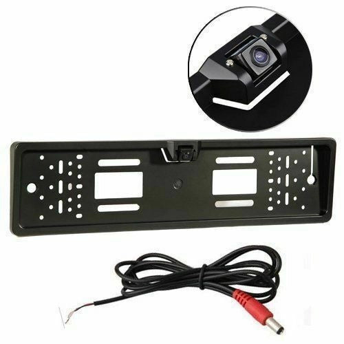 Portatarga Con Telecamera Retromarcia AUTO Retrocamera 4 LED 170 ° Visione Notte - ZENCOCCO