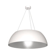 Lampadario Milagro Morgan MLP4477 3xE27 bianco argento metallo