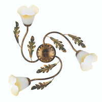 Plafoniera 3 luci Quercia