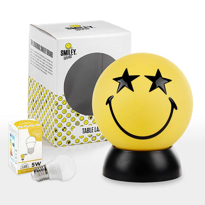 Lumetto Smiley STELLA giallo