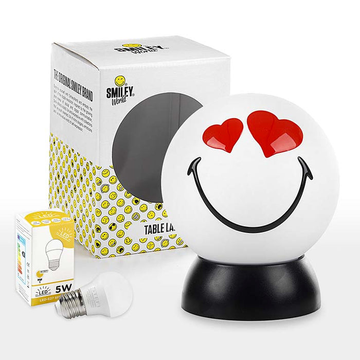 Lumetto Smiley CUPIDO bianco