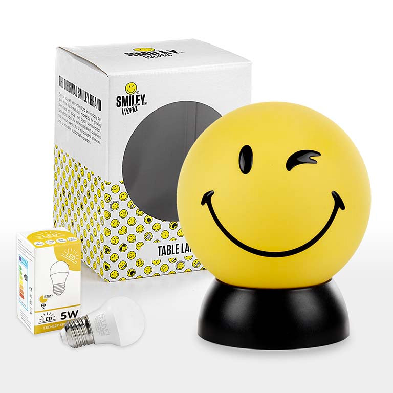 Lumetto Smiley BIRBO giallo