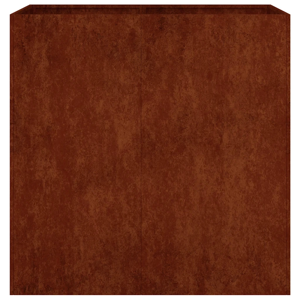 Fioriera 80x40x80 cm in Acciaio Corten 824525