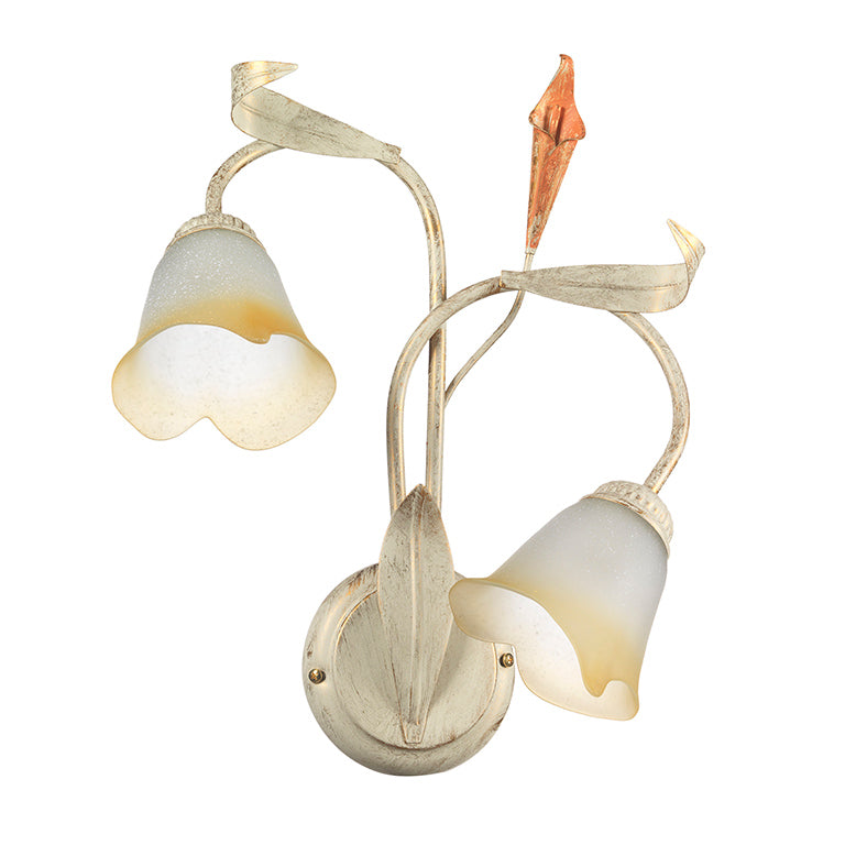 Applique 2 luci Lucrezia Avorio