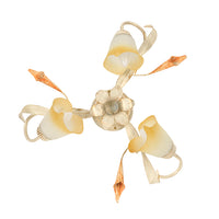 Plafoniera 3 luci Lucrezia Avorio