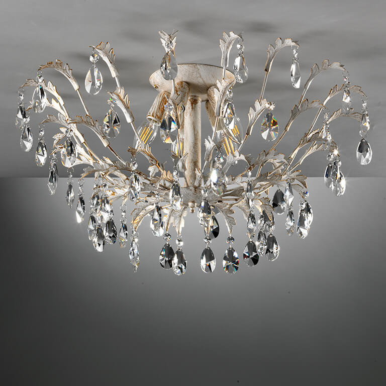 Plafoniera 5 luci Cesta