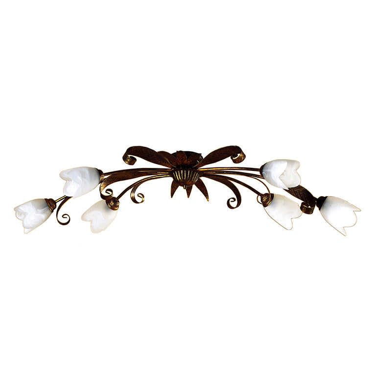 Plafoniera 6 luci Sonia