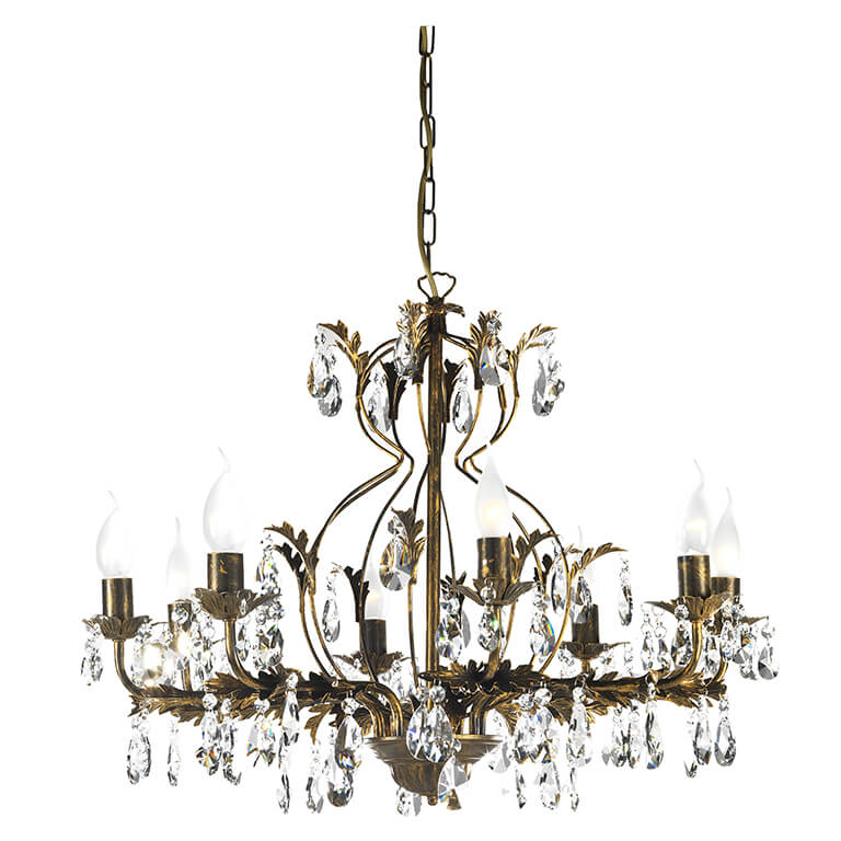 Lampadario 8 luci Teresa