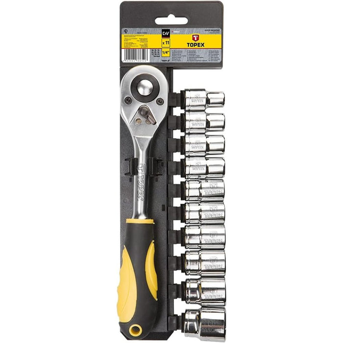 Topex 38d652 chiavi buss.esagona nale con cricchetto 1/2 11 pe ds