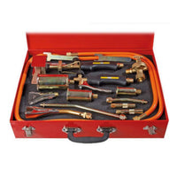 Topex 44e117 kit per bruciatore e a gas con 7 bruciatori tubo 3