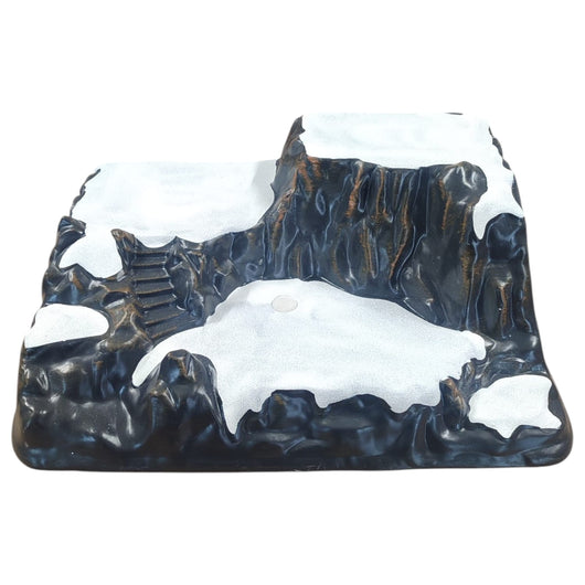 Base Ambientazione per Presepe o Giostrine Natalizie in Plastica – 54x39x20 cm