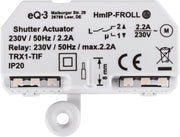Homematic IP Smart Home Rollladenaktor – Unterputz, Digitale Steuerung für 1 Rollläden per App, Alexa & Google Assistant, elektrische Rolladen smart nachrüsten, 151347A0