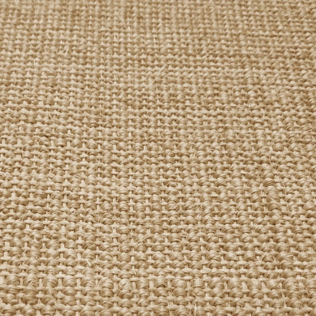 Tappetino tiragraffi in sisal per gatti 66 x 200 cm marrone chiaro 02_0045543