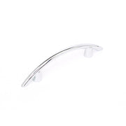 MANIGLIA IN METALLO MODERNA CROMO LUCIDO 96MM TIPO