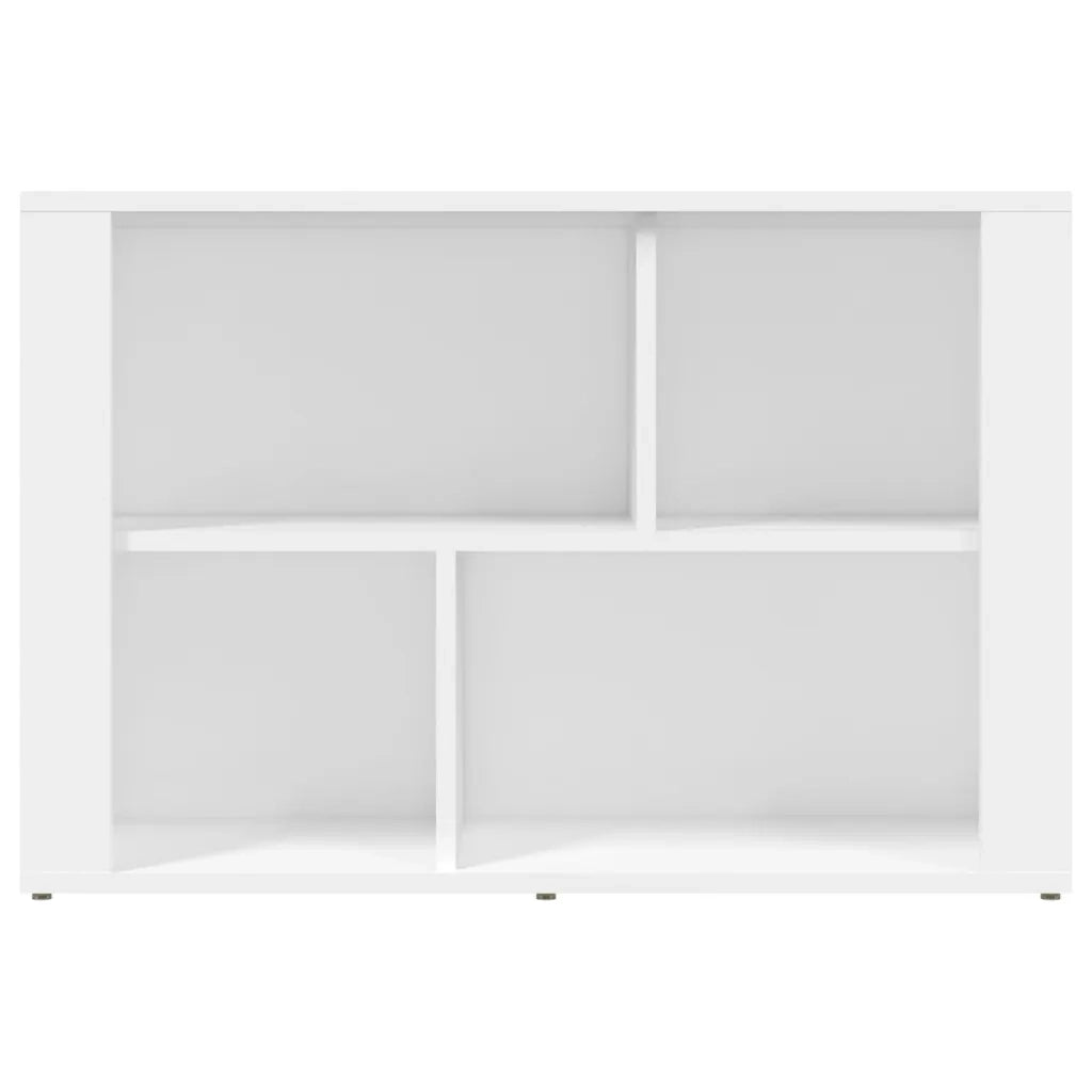 Credenza Bianca 80x30x54 cm in Legno Multistrato 819476