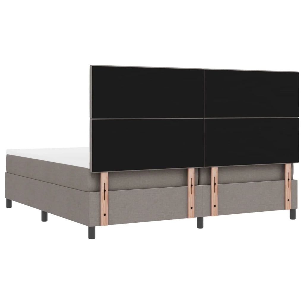 Letto a molle con materasso con led Talpa 200 x 200 cm Tessuto 3342897