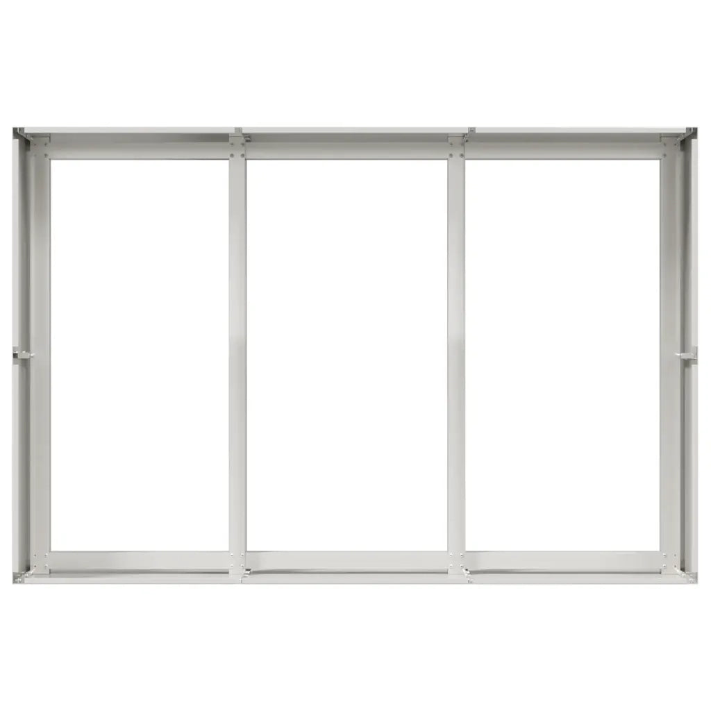 Fioriera 120x80x40 cm in Acciaio Inox 860749