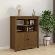 Credenza Miele 83x41,5x100 cm in Legno Massello di Pino cod mxl 25766