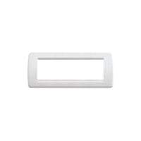 16766.04 Placca Rondò 6M Bianco Idea Idea