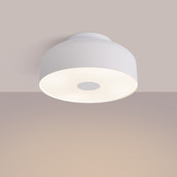 Lampada da soffitto rotonda moderna OMIQ Crimson bianca 4x15W E27 LED IP20