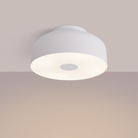 Lampada da soffitto rotonda moderna OMIQ Crimson bianca 4x15W E27 LED IP20