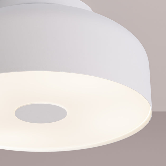 Lampada da soffitto rotonda moderna OMIQ Crimson bianca 4x15W E27 LED IP20