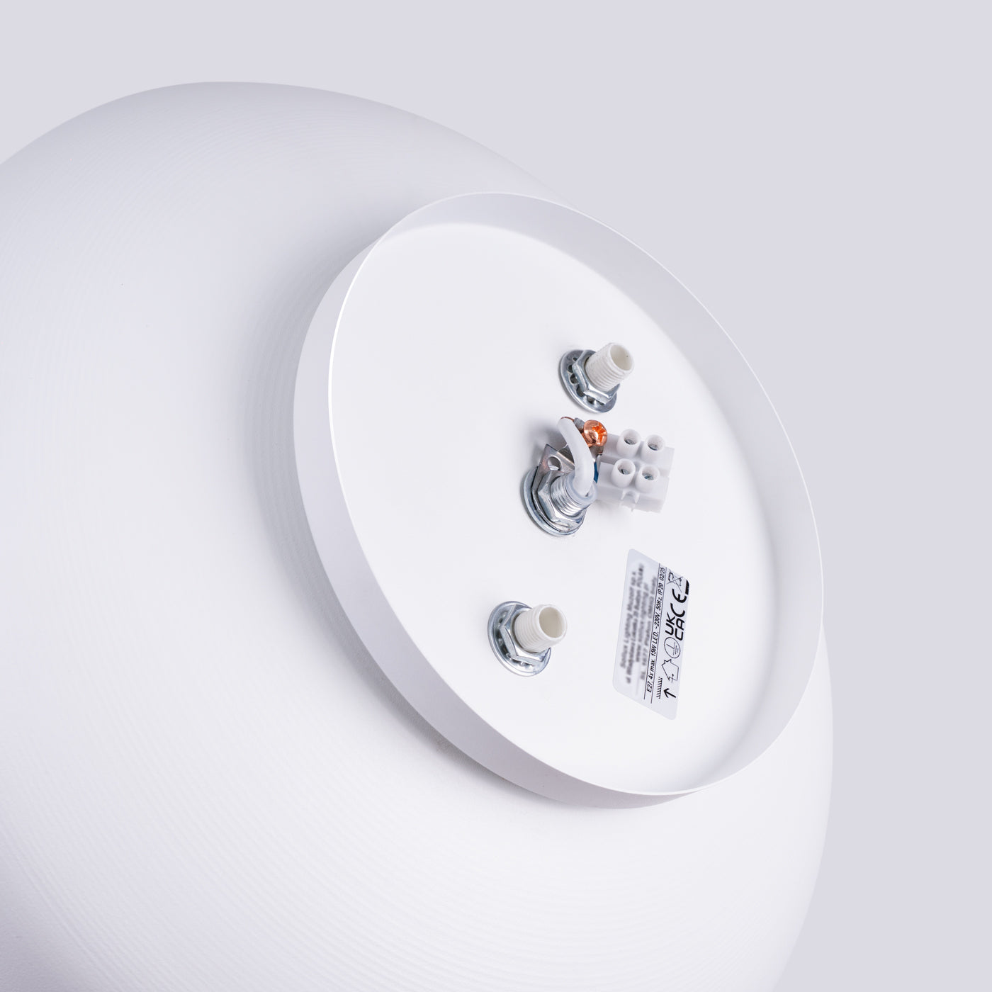 Lampada da soffitto rotonda moderna OMIQ Crimson bianca 4x15W E27 LED IP20