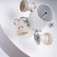 Lampada da soffitto rotonda moderna OMIQ Crimson bianca 4x15W E27 LED IP20