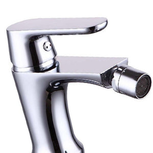 Rubinetto bidet finitura cromata, serie ginevra