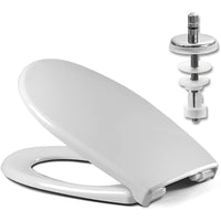 Sanifri sedile wc dilos, chiusura apertura soft, antibatterico,