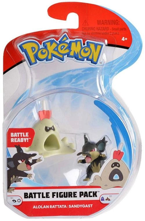 Pokemon Battle Pack-Alolan Rattata +  Sandygast