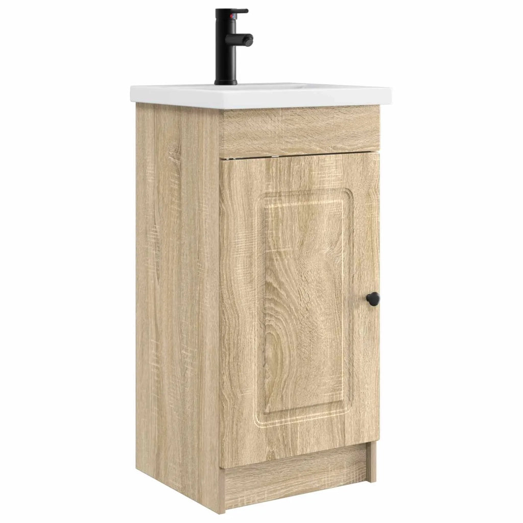 Mobile da bagno con lavabo Rovere Sonoma 42 x 40 x 84,5 cm 889996