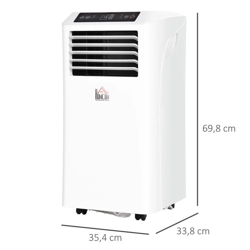 Condizionatore Portatile 3 in 1 ¨C zephmum ¨C Bianco, 9000 BTU, Telecomando