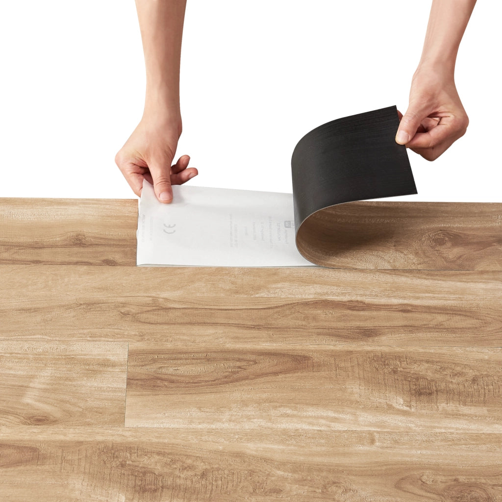 Piastrelle Adesive Vanola in PVC per Spazi Interni 28 listoni = 3,92 m² Effetto Quercia Siberiana NEU.HOLZ