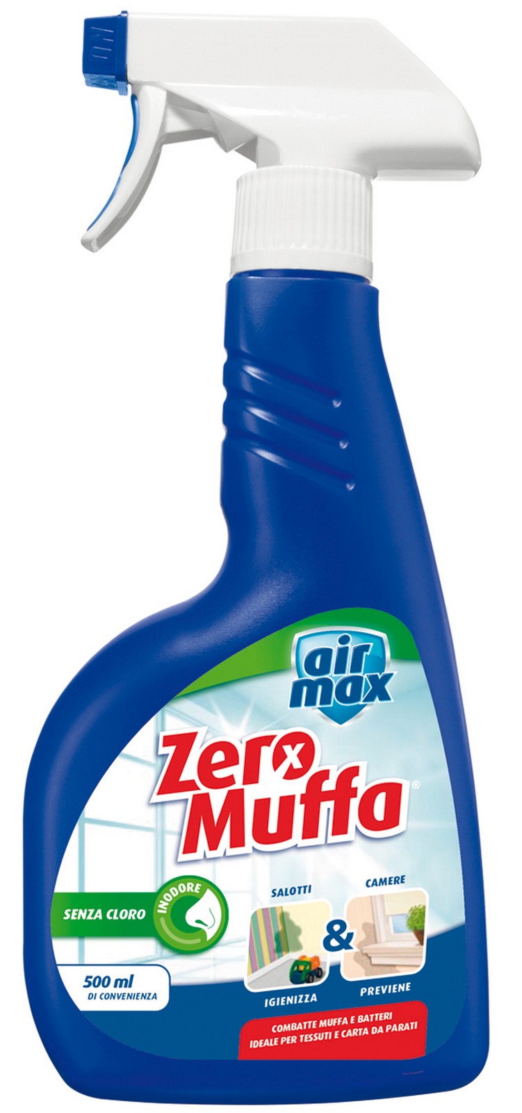 antimuffa airmax zero senza cloro 500 ml blu cod:ferx.16787