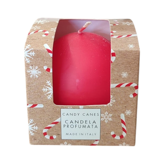 CANDELA SFERA PROFUMATA CANDY CANES