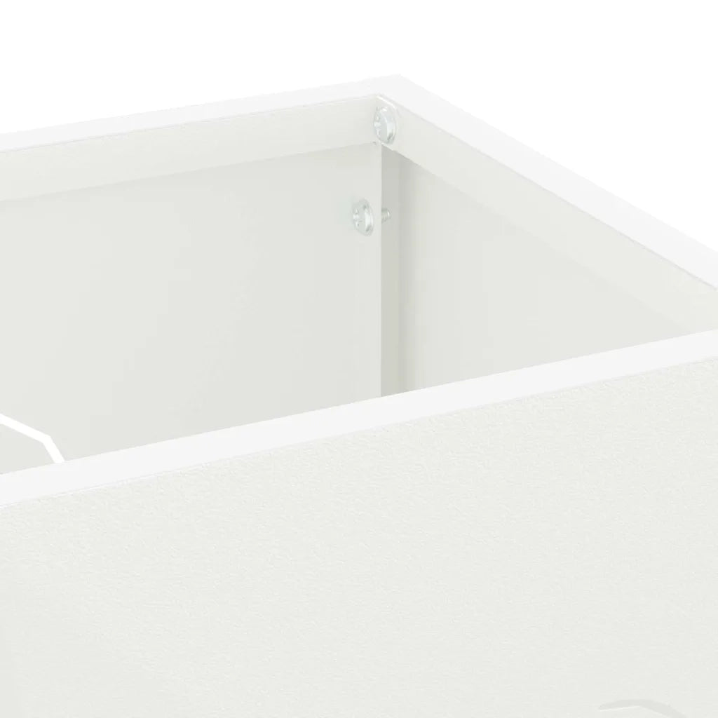 Supporto per Ombrellone Bianco 15,5 x 15,5 x 49 cm Metallo CFW4812161