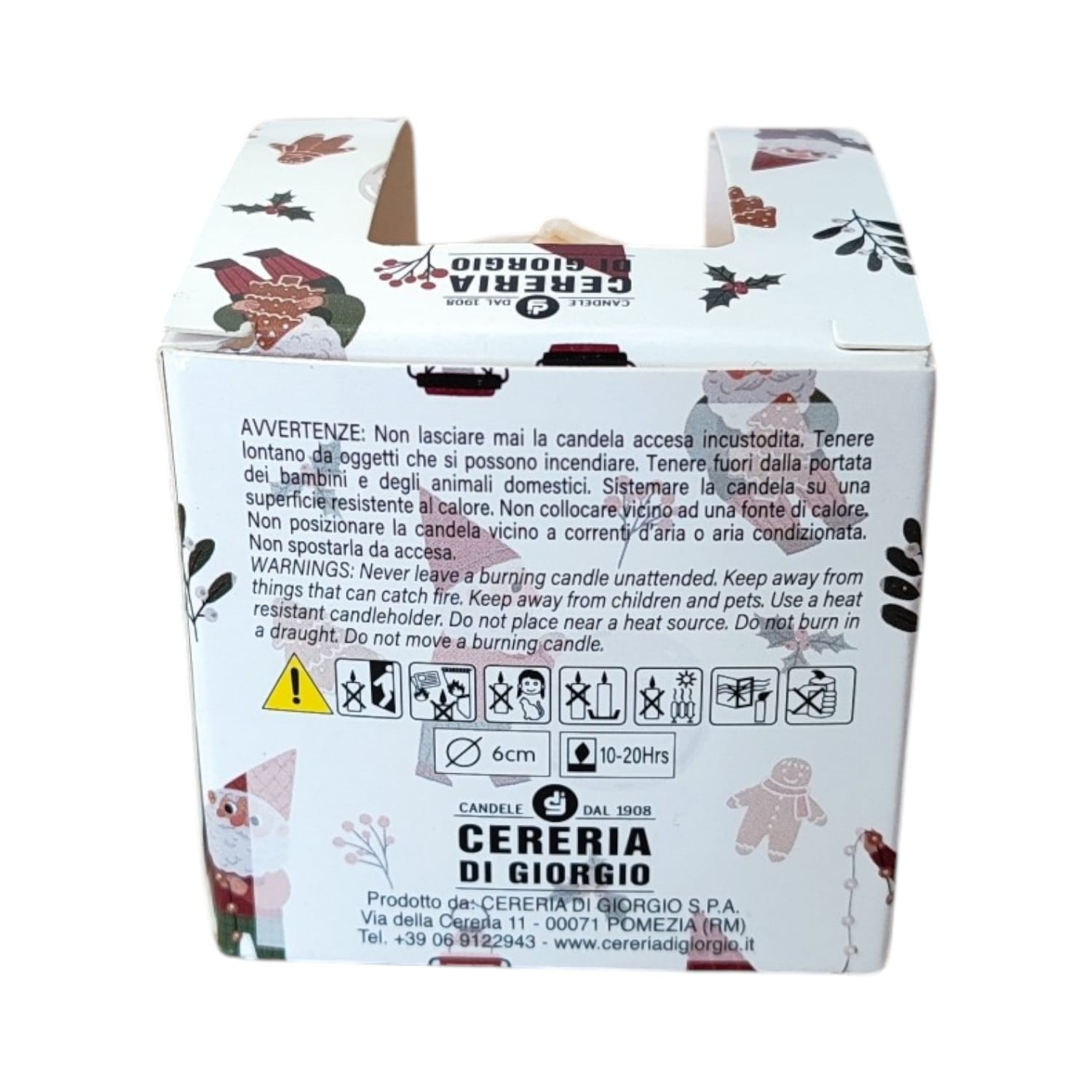 CANDELA SFERICA PROFUMATA NORTH POLE