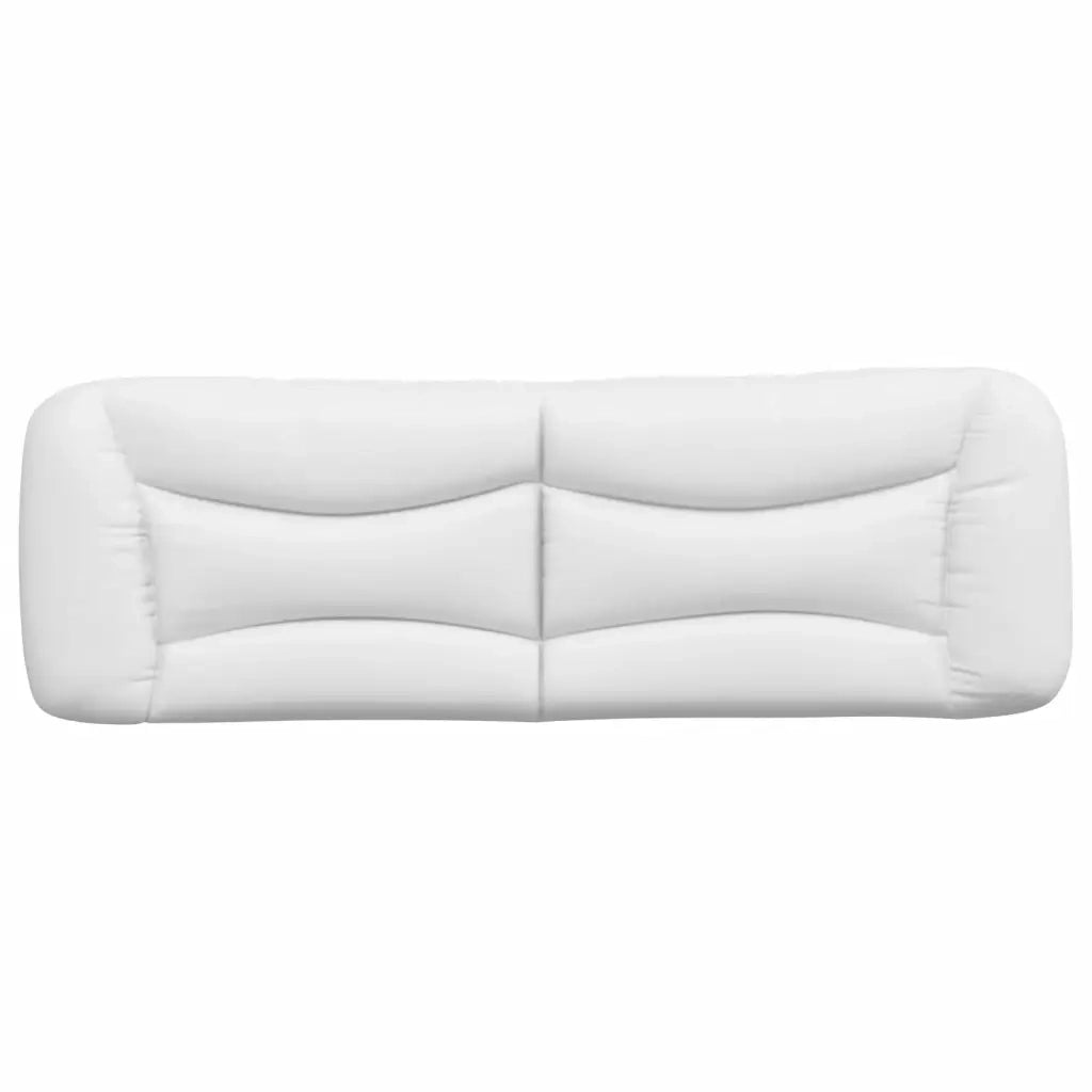 Cuscino Testiera Hvar Bianco 152 cm in Similpelle 374632