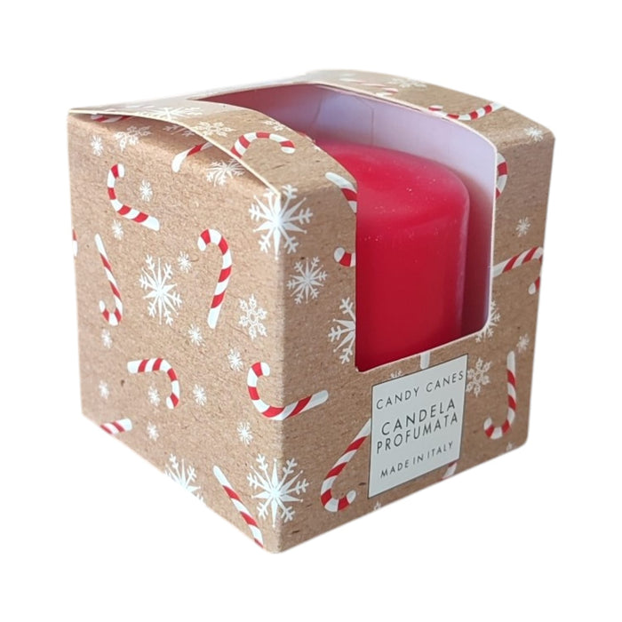 CANDELA CILINDRICA PROFUMATA CANDY CANES